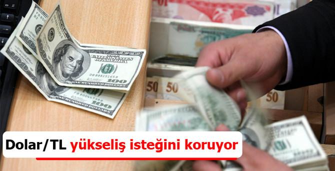 Dolar/TL yükseliş isteğini koruyor