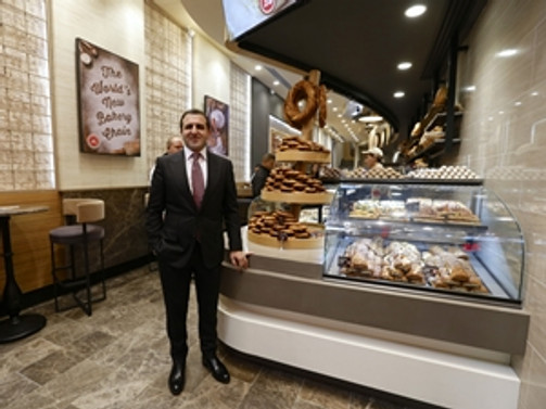 Simit Sarayı New York pazarında