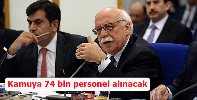 Kamuya 74 bin personel alınacak