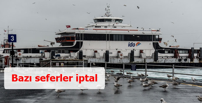 Hava muhalefeti İDO seferlerini vurdu