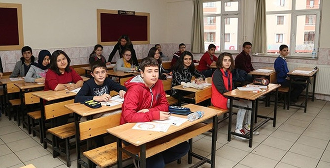İlk yarı yıl ortak sınavları yapıldı