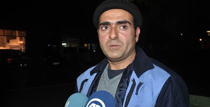 7'inci kattan düşen çocuğu havada yakaladı
