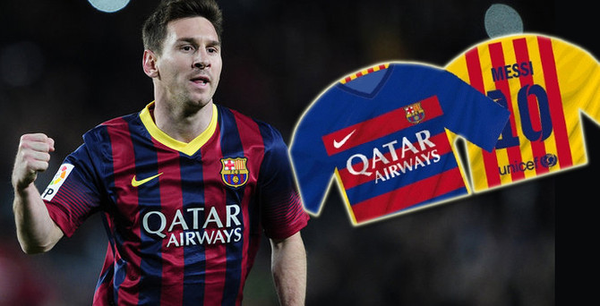 Barcelona gelecek sezon yatay forma giyecek
