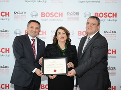 Bosch, kadın istihdamıyla sertifikalandırıldı