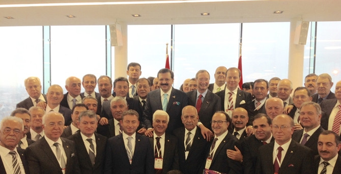 TOBB Başkanı Hisarcıklıoğlu en büyük nişanla ödüllendirildi