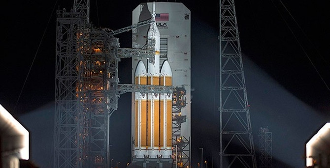 Orion, Mars'a doğru yola çıktı
