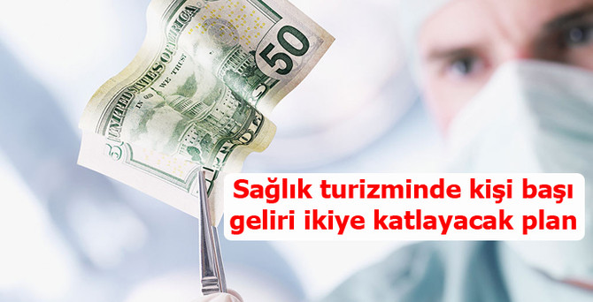 Sağlık turizminde geliri ikiye katlayacak plan
