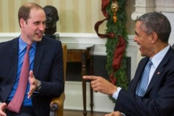 Prens William, Obama ile görüştü
