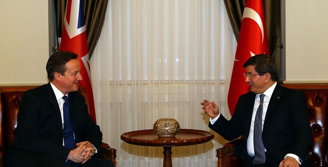 İngiltere Başbakanı Cameron Ankara'da