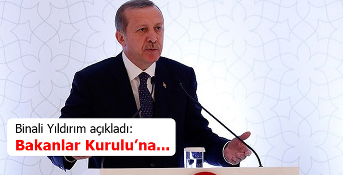 2015'ten itibaren kabineye Erdoğan başkanlık edecek