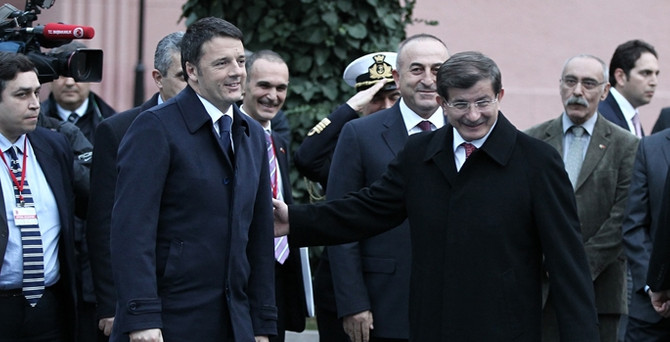 İtalya Başbakanı Ankara'da