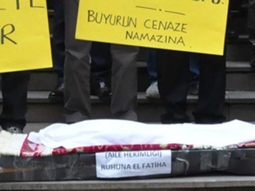 Aile hekimleri iş bıraktı