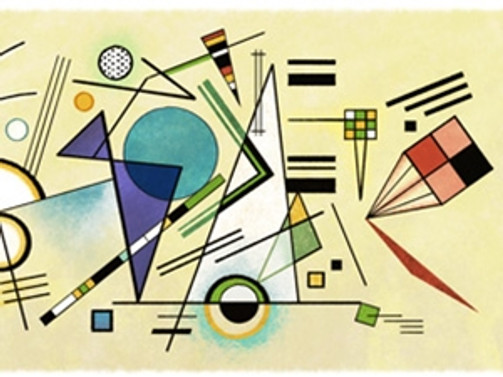 Google'dan, Kandinsky'ye özel logo