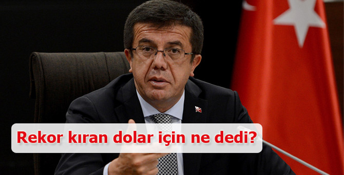 Zeybekci'den dolar yorumu: Endişe edecek bir şey yok