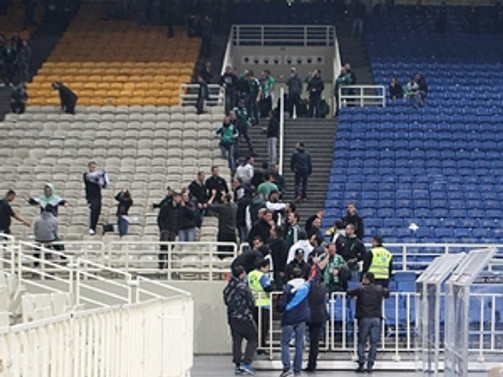 Avrupa Ligi maçında bomba paniği!