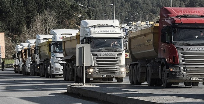 İstanbul trafiğini felç eden eylem!
