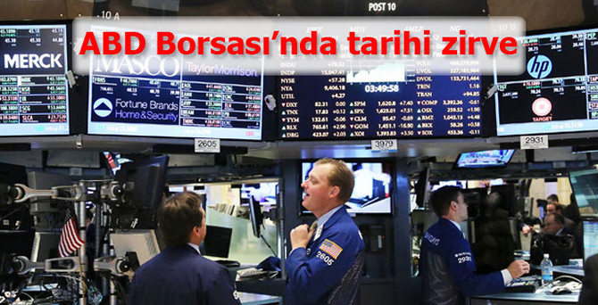 ABD Borsası'nda tarihi zirve