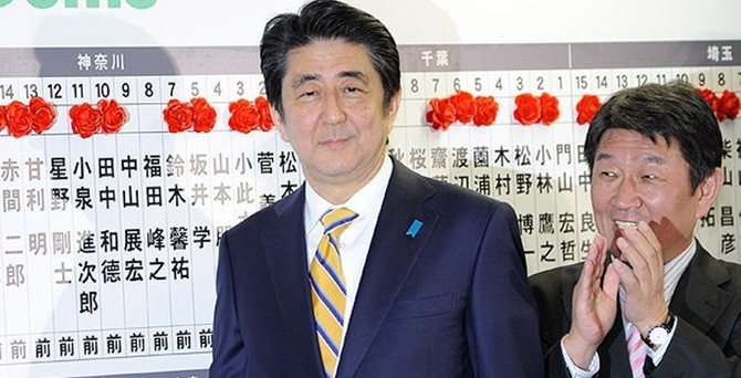 Japonya'da Abe, yeniden başbakan seçildi