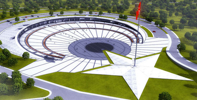 Şehitlerin anısına dev proje