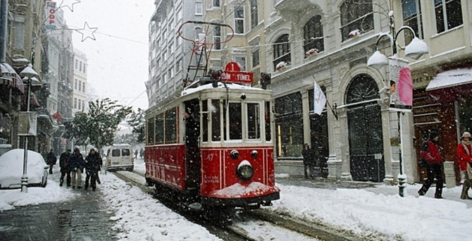 İstanbul yeni yıla karla girecek