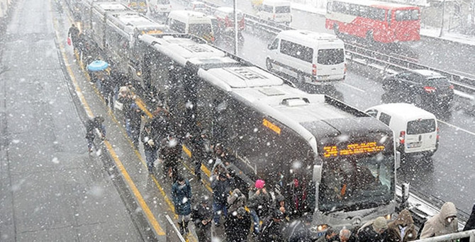 İstanbul için kar alarmı!