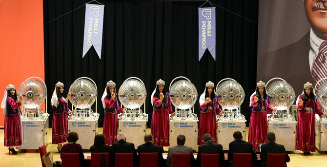 Yılbaşı çekilişi başladı