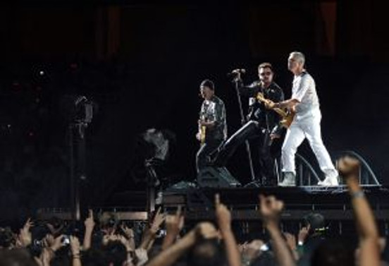 U2 konseri coşkulu geçti