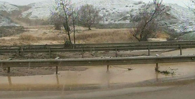 Sel suları TEM'i kapattı