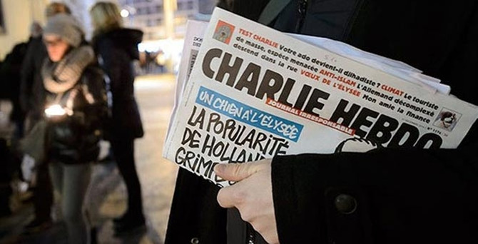 Charlie Hebdo'ya ödüle protesto