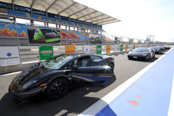 İstanbul Park'ta Lamborghini fırtınası
