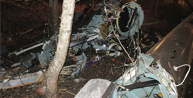Malezya'da helikopter düştü: 6 ölü