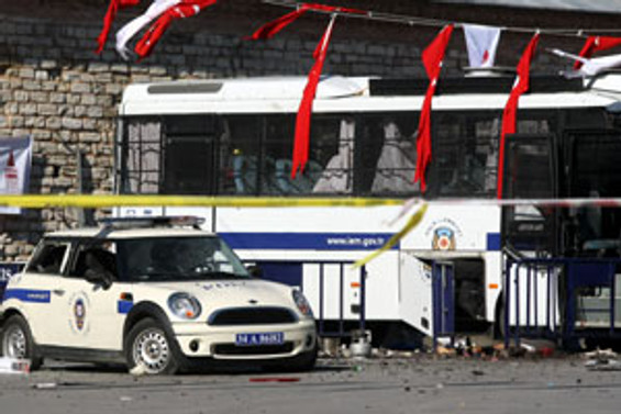 Taksim'de saldırı