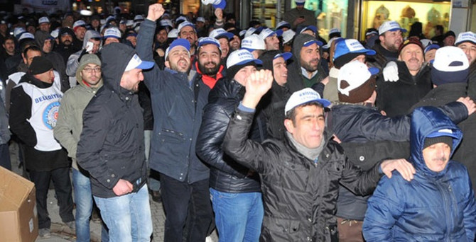 1500 işçiden hükümete 'kıdem' mesajı
