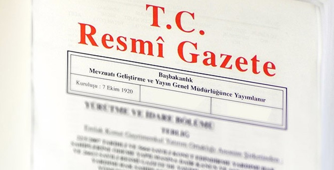 Irak ve Suriye tezkeresi Resmi Gazete'de