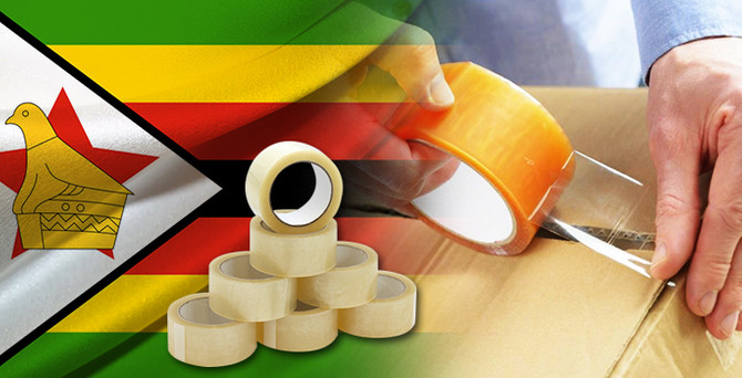 Zimbabve’de koliler Türk malı bantlarla paketlenecek