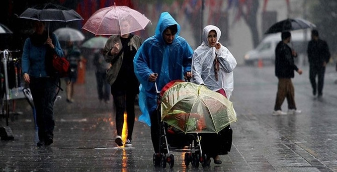 Meteoroloji pazartesi günü için uyardı