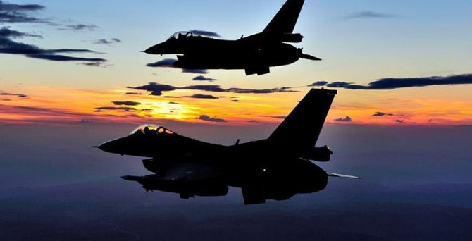 162 DEAŞ, 12 PKK/PYD hedefi vuruldu