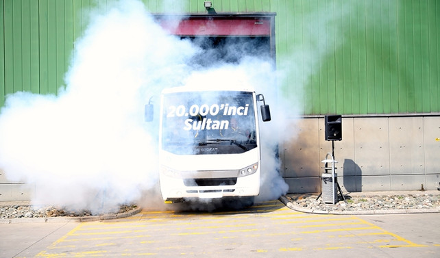 Otokar'ın 20 bininci 'Sultan'ı banttan indi