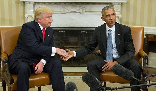 Trump, başkan seçildikten sonra ilk kez Beyaz Saray'ı ziyaret etti