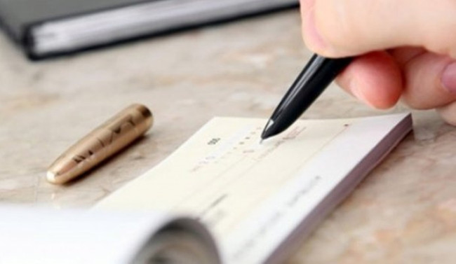 Bankalara ibraz edilen çek adedi azaldı