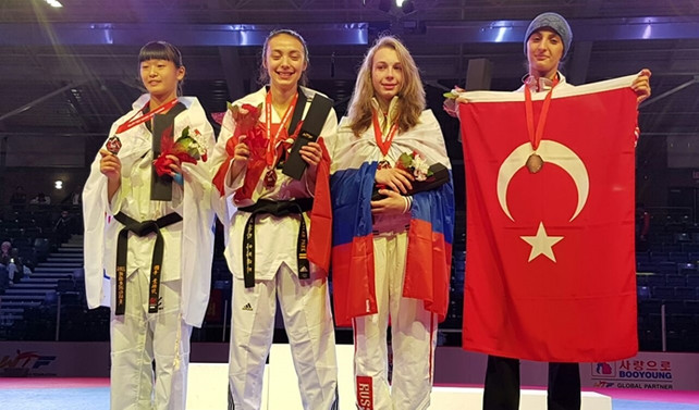 Tekvandoda altın madalya