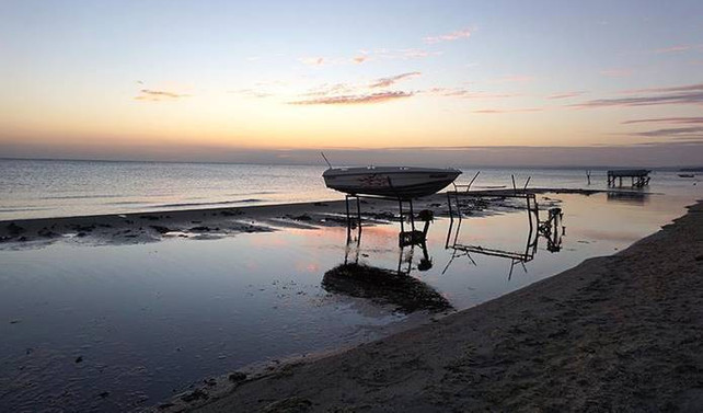 Tekirdağ'da deniz suyu 10 metre çekildi