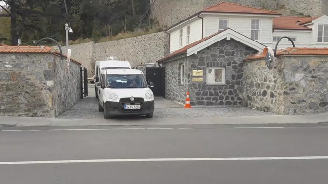 Almanya Konsolosluğu rezidansında havan mermisi bulundu