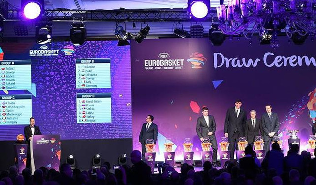 2017 Avrupa Basketbol Şampiyonası'nda rakipler belli oldu