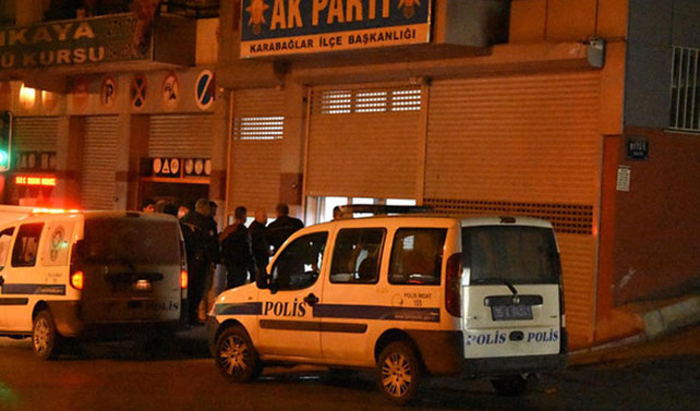 AK Parti ilçe binasına silahlı saldırı