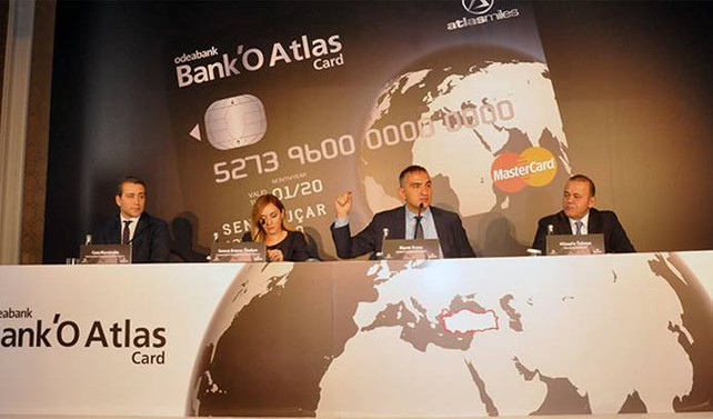 Odeabank ve Atlasglobal'dan ortak kart