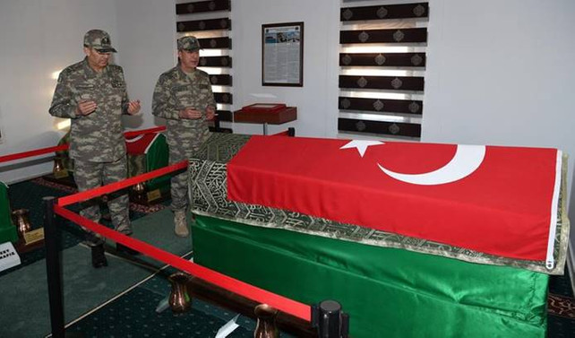 Genelkurmay Başkanı Akar'dan Süleyman Şah ziyareti