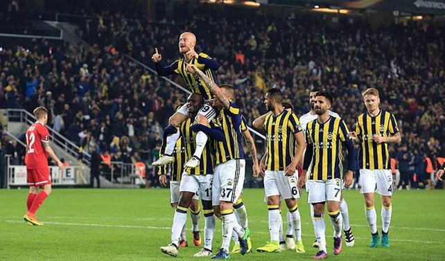 Fenerbahçe'den evinde müthiş zafer