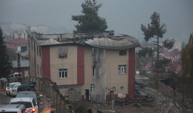 Facianın izleri gün ağarınca ortaya çıktı
