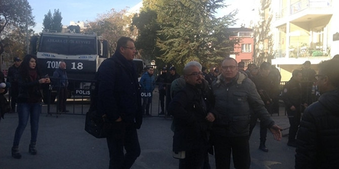 HDP Genel Merkezi'ne giriş çıkışlar durduruldu